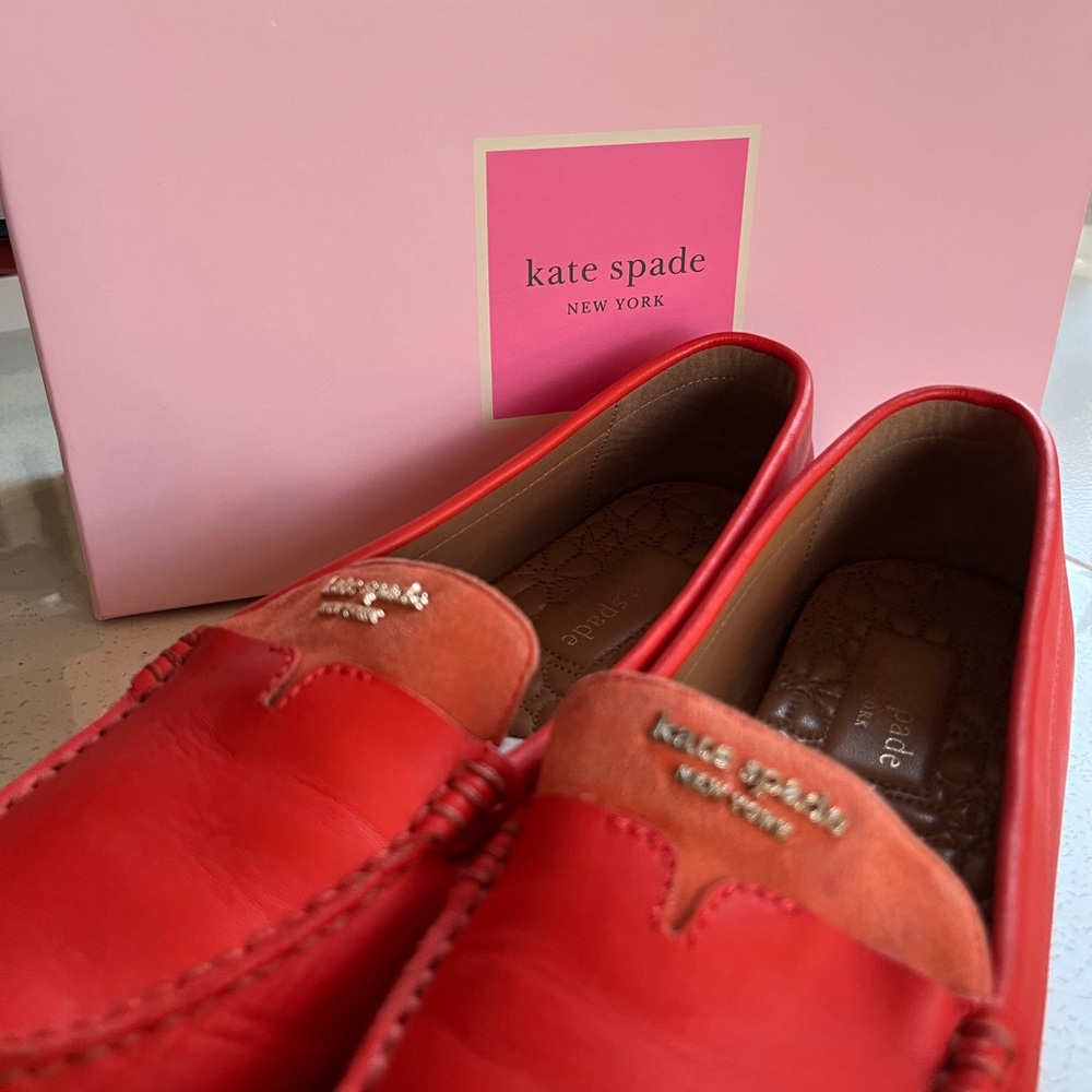 Kate spade red shoes